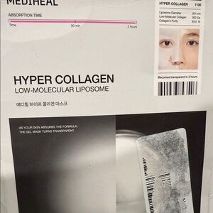MEDIHEAL Hyper Collagen Masks 34g x10ea Hyper Collagen face mask